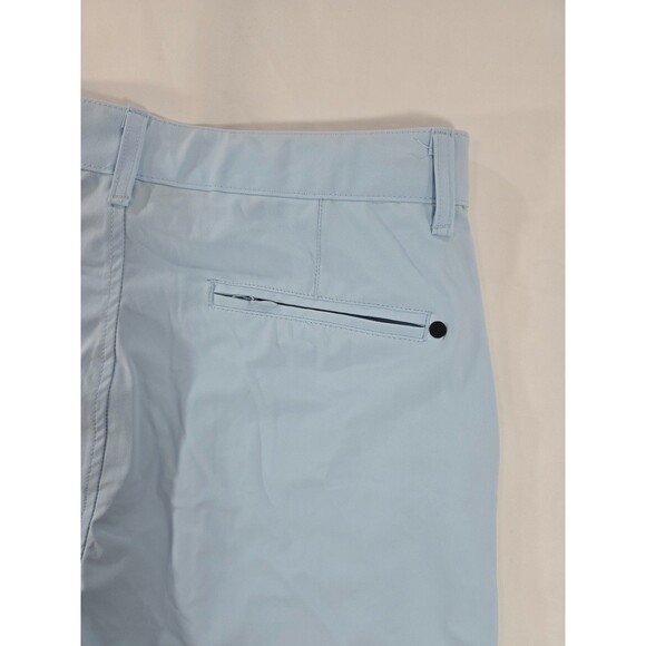 Kenneth Cole Golf Men's Baby Blue Golf Shorts Size 32 Athletic Flat Front - Picture 9 of 10